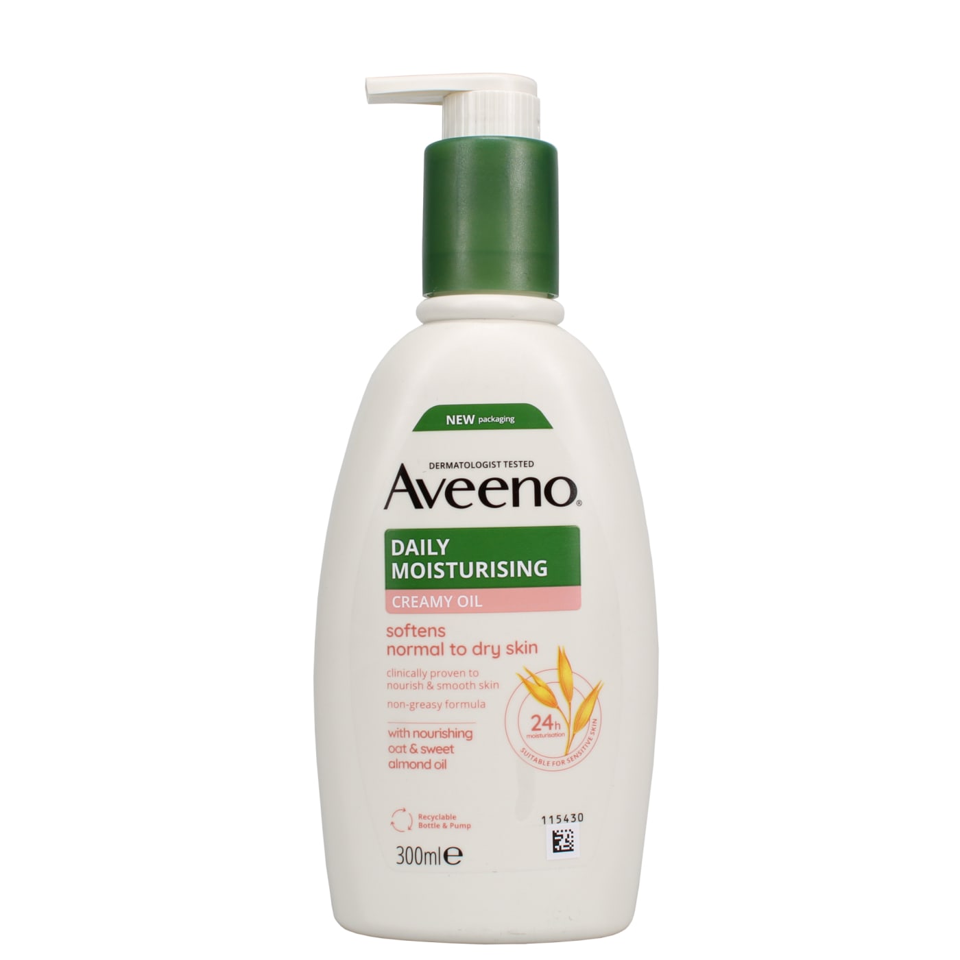 AVEENO 300ML HUILE LACTÉE HYDRATATION QUOTIDIENNE