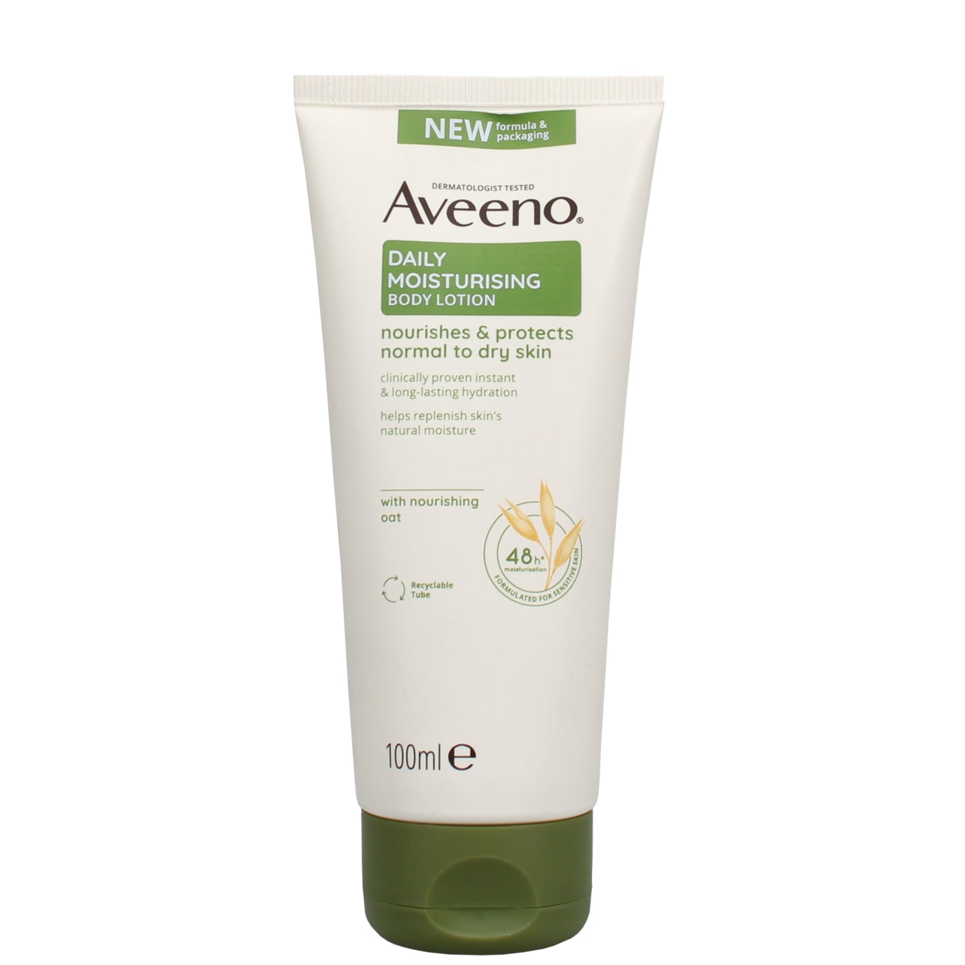 AVEENO 100ML LAIT HYDRATANT QUOTIDIEN POUR LE CORPS PEAU SÈCHE