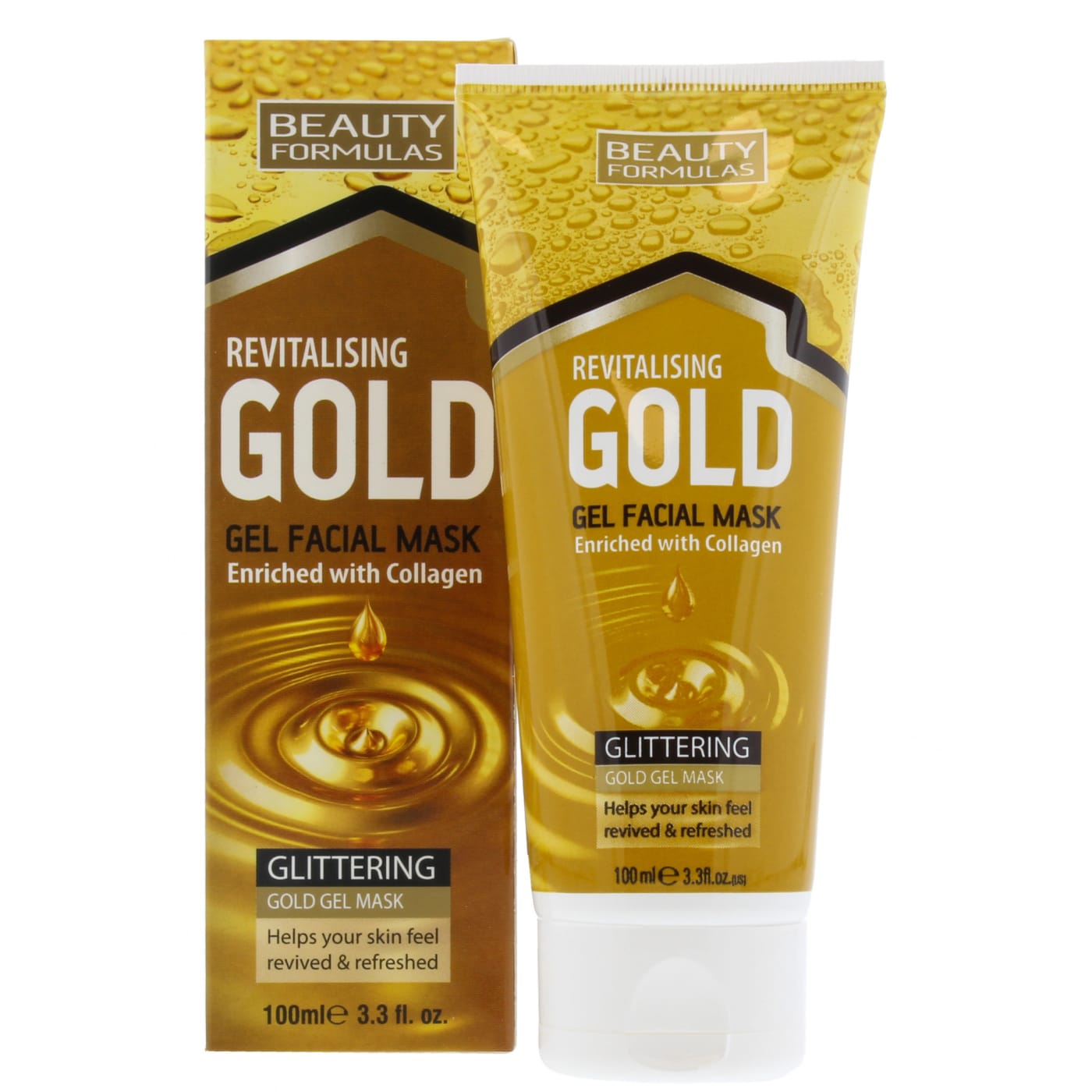 MASQUE REVITALISANT BEAUTY FORMULAS GOLD 100ML