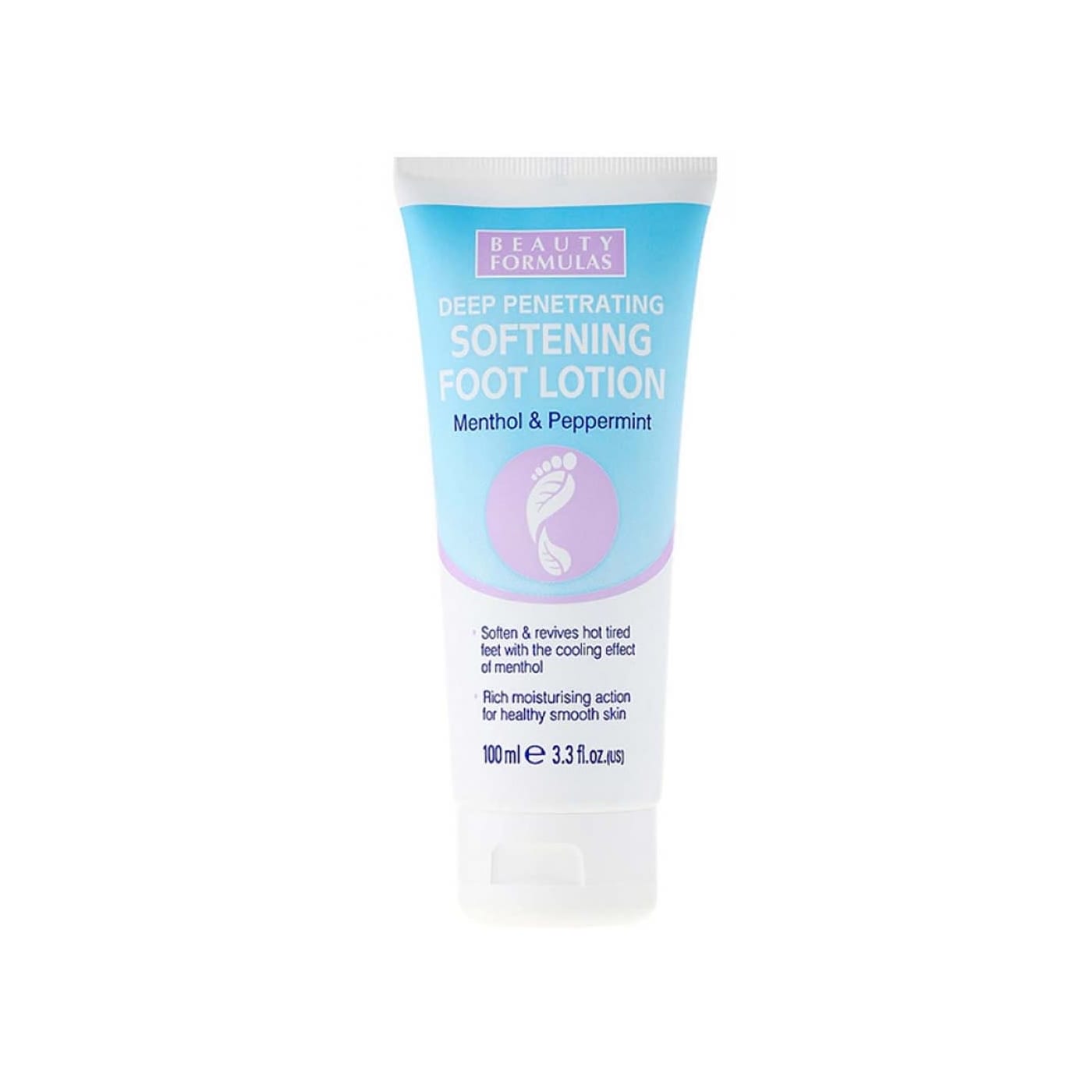 BEAUTY FORMULAS LOTION ADOUCISSANTE POUR LES PIEDS 100ML