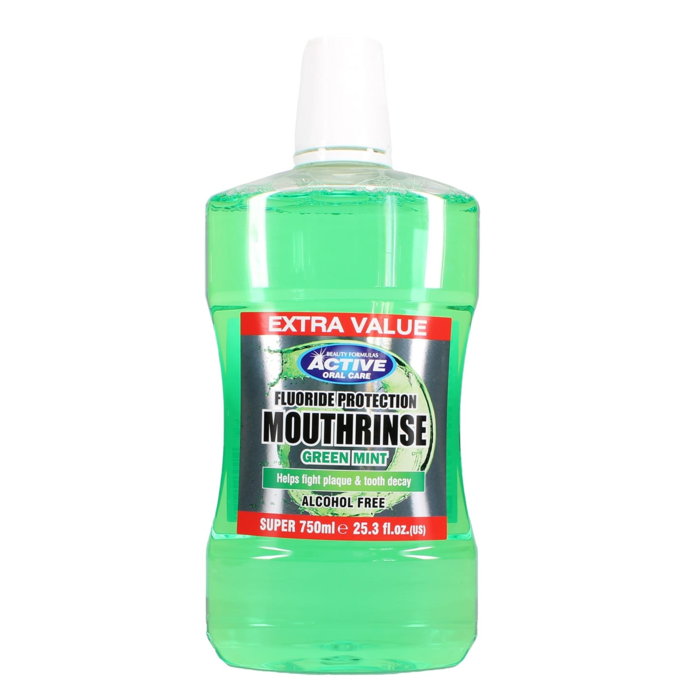 BAIN DE BOUCHE BEAUTY FORMULAS ACTIVE 750 ML VERT