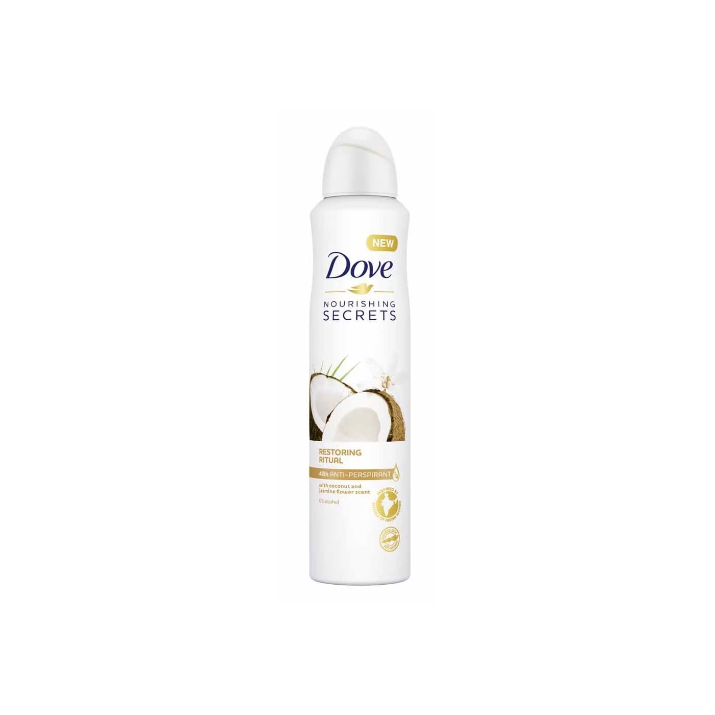 DOVE 250ML A/P COCO ET JASMIN