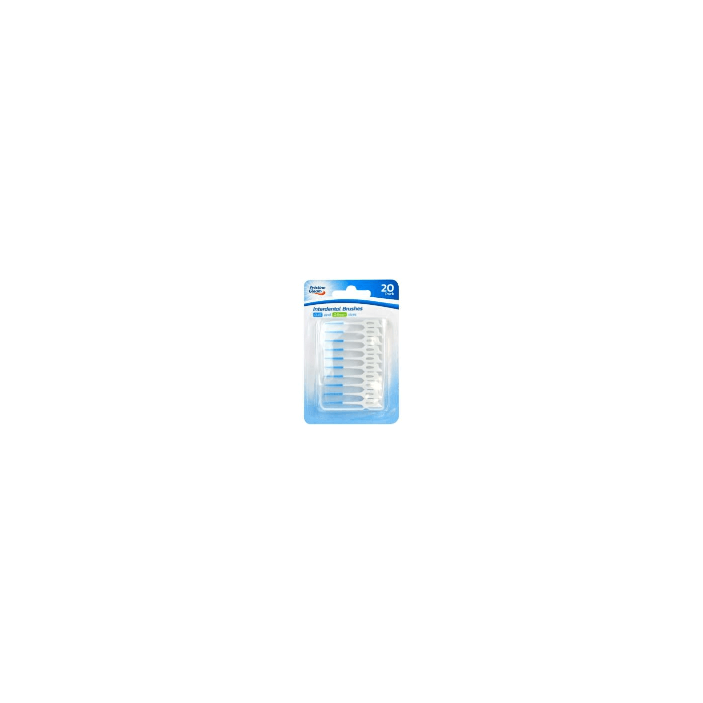 BROSSETTES INTERDENTAIRES PRISTINE GLEAM 20 PIÈCES