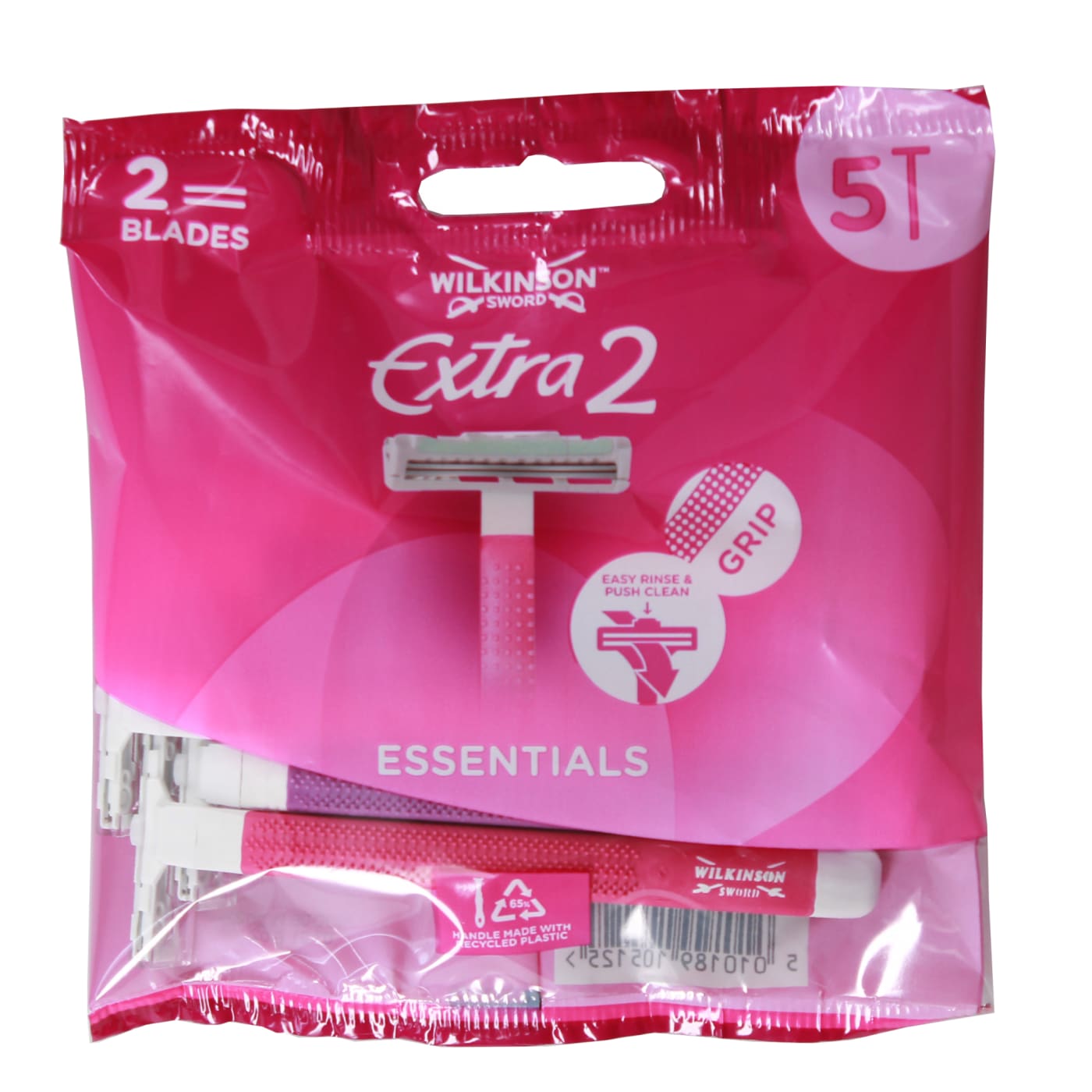 RASOIR WILKINSON EXTRA 2 BEAUTY JETABLE PAR 5