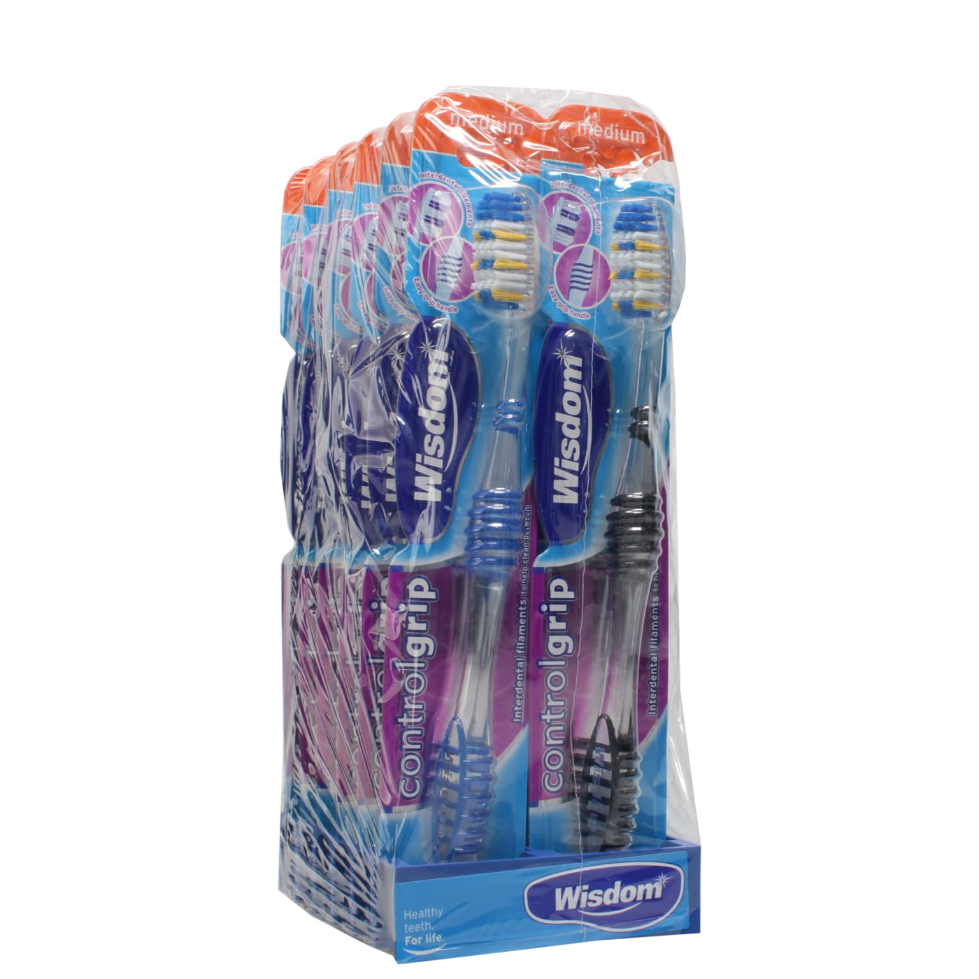 BROSSE À DENTS SAGESSE MANCHE CONTRÔLE MOYEN
