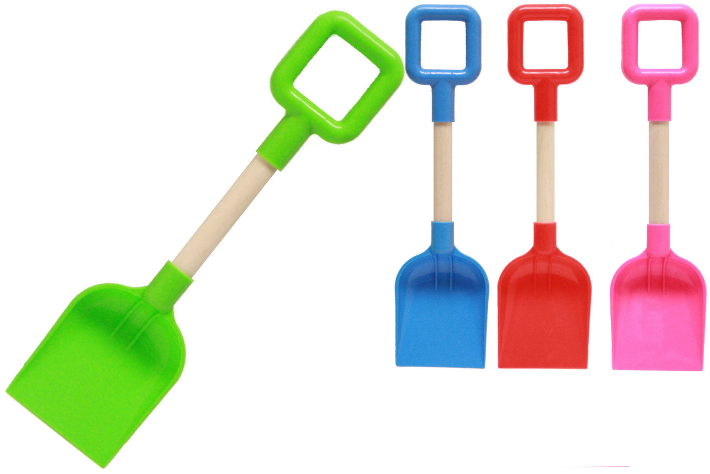 Bêche à manche en bois de 35 cm - Outil de jardin durable