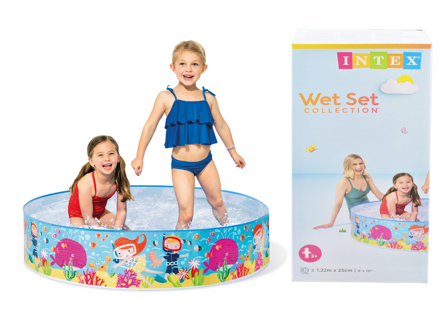 Intex Snorkel Fun Snapset Pool 4' x 10"