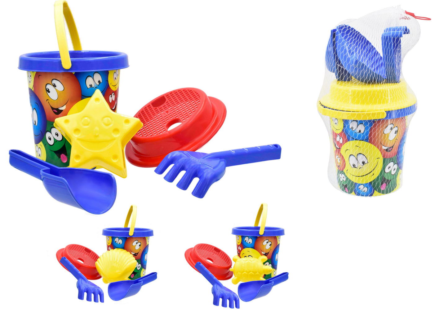 le petit seau à visages de 14 cm (5 po) - Organiseurs mignons et compacts