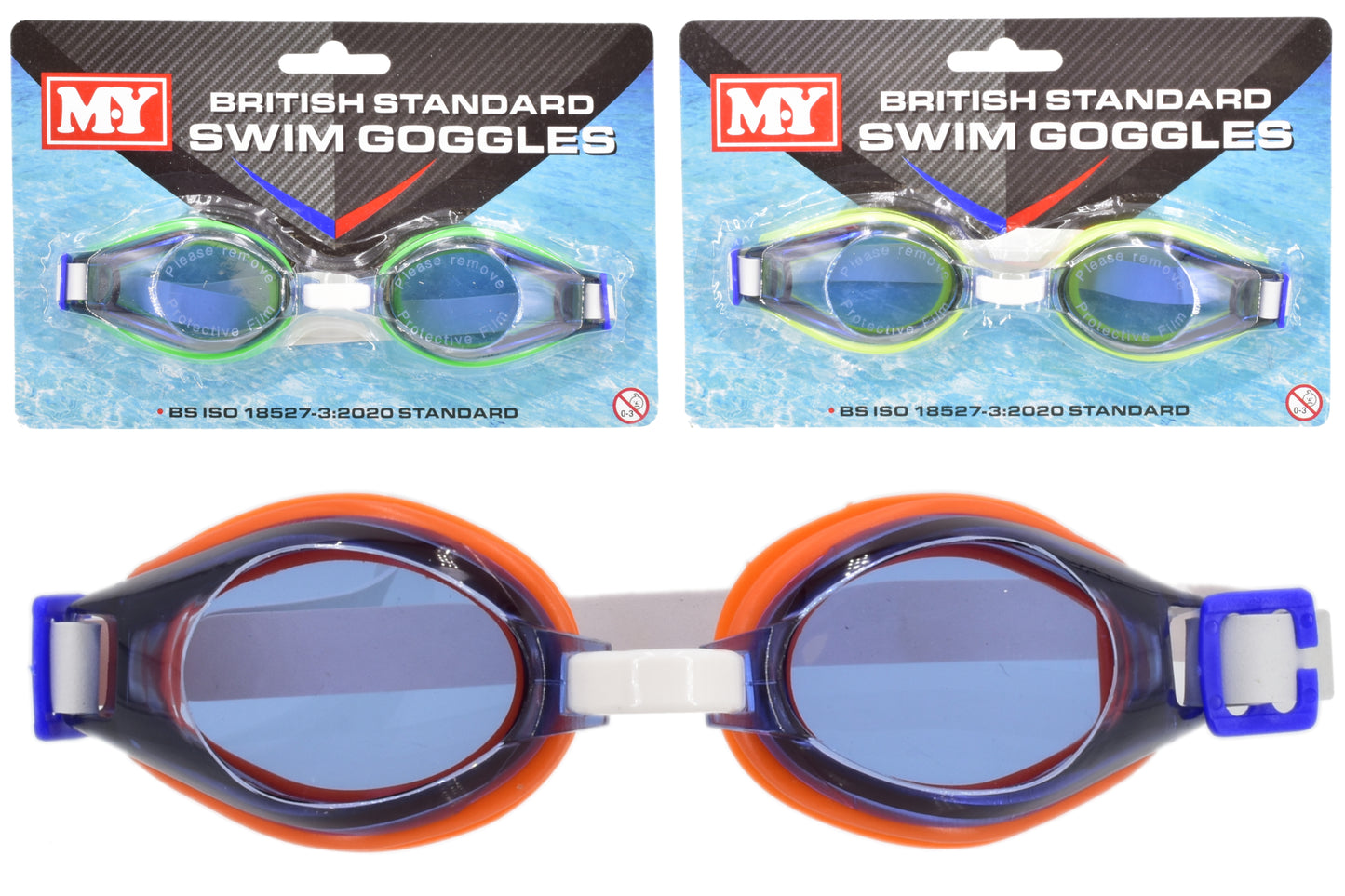 the Latest M.Y British Standard Goggles On Blistercard