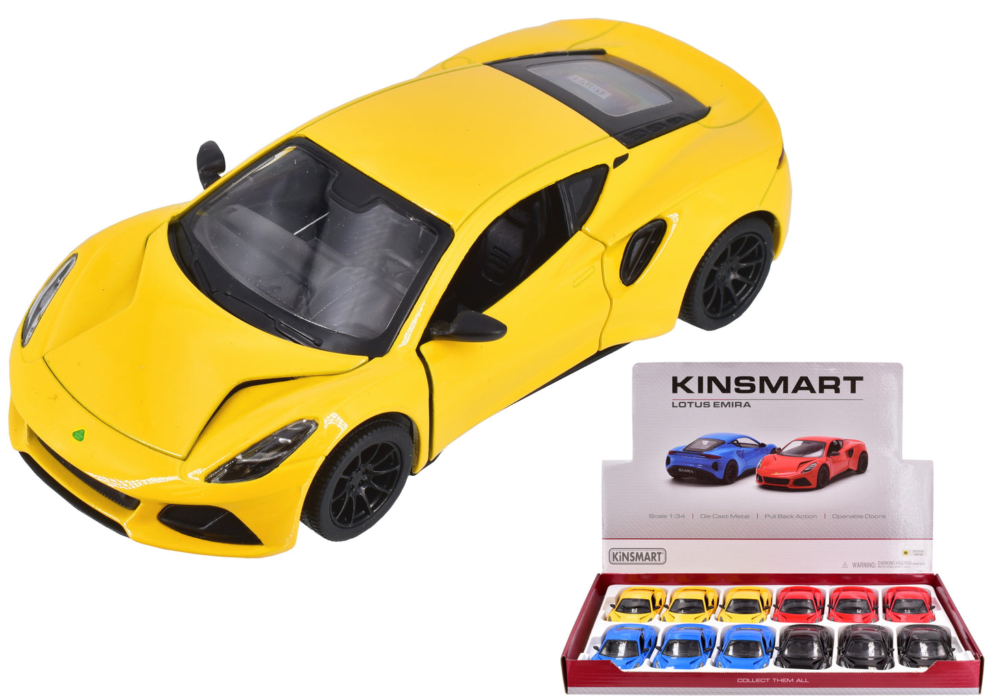Maquette Lotus Emira Diecast à l'échelle 1:34 - Réplique authentique pour collectionneurs