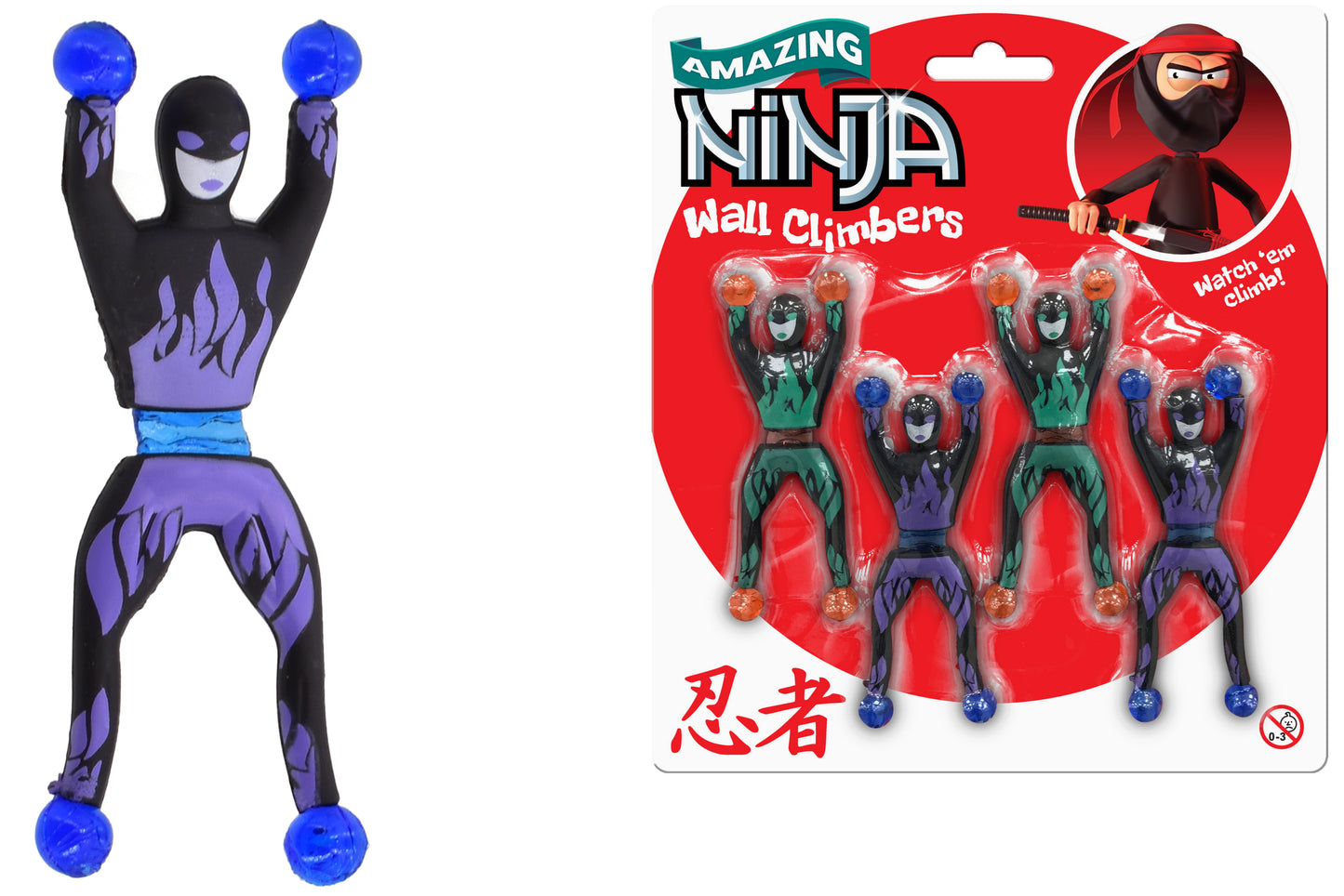 Transformez Votre Mur avec 4 Grimpeurs Ninja Mural