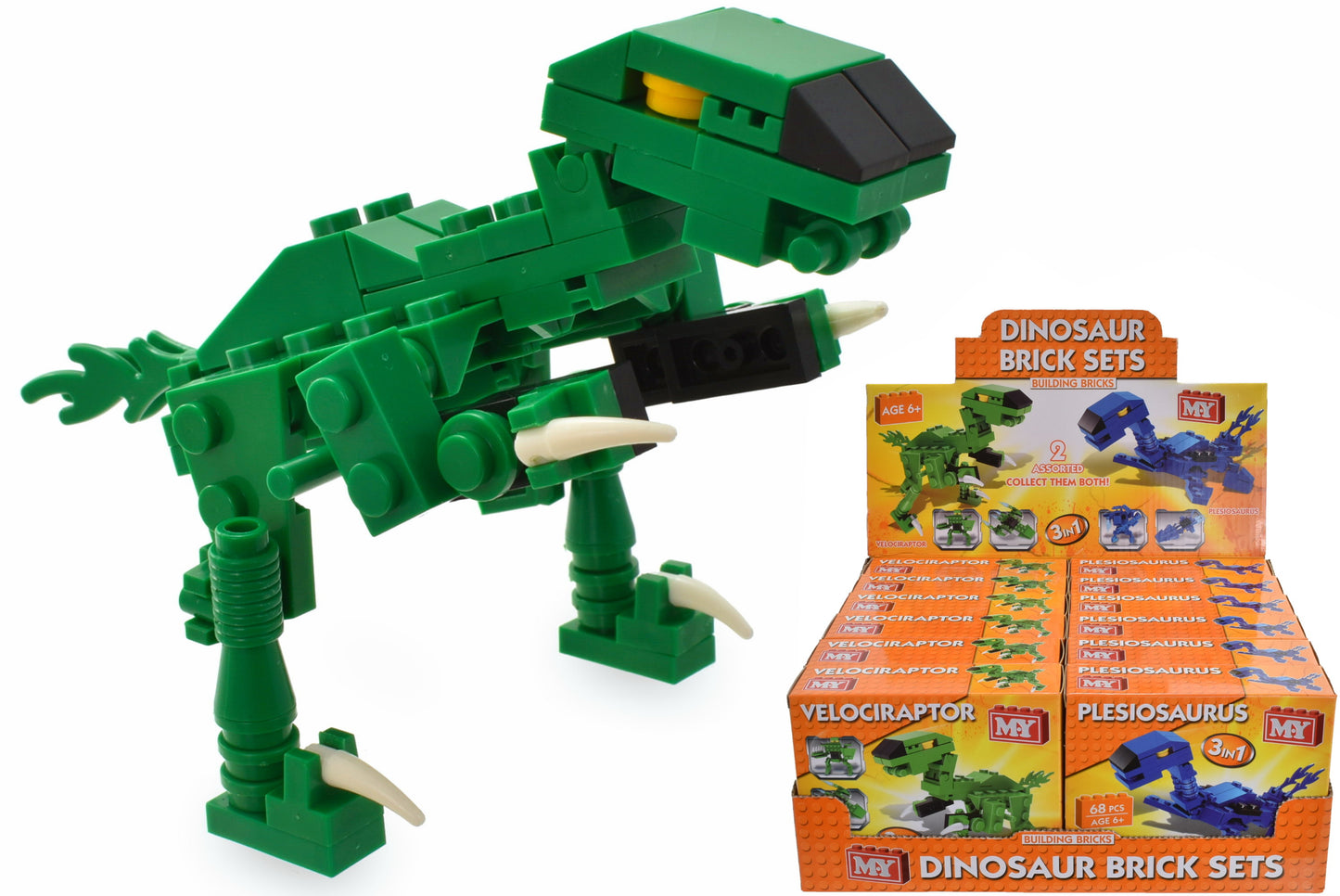 Explorez les Aventures Préhistoriques avec les Kits de Briques Dinosaures