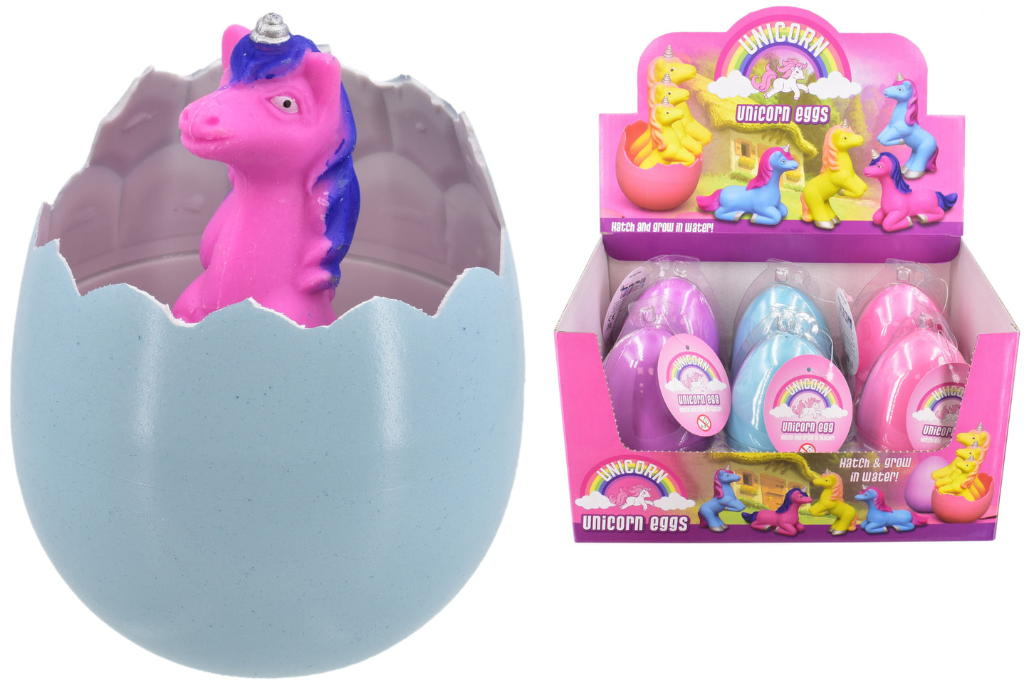 Découvrez une Licorne Magique qui grandit dans un Œuf - Cadeau idéal dans sa boîte de présentation