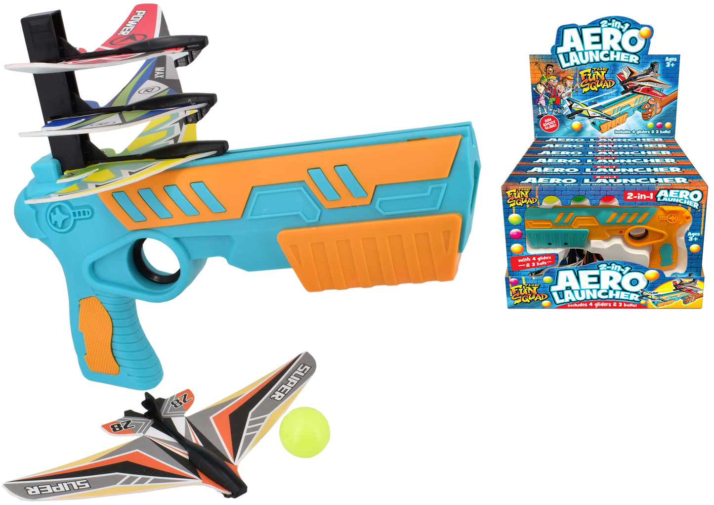 Unlock Fun with Our 2-in-1 Aircraft Gun Launcher