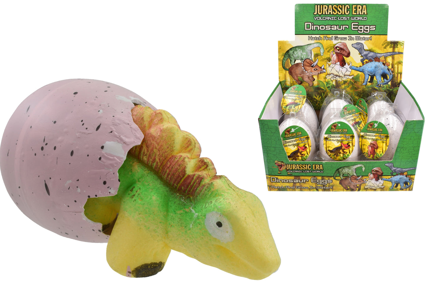 Découvrez de passionnants kits d'œufs de dinosaures géants à faire éclore