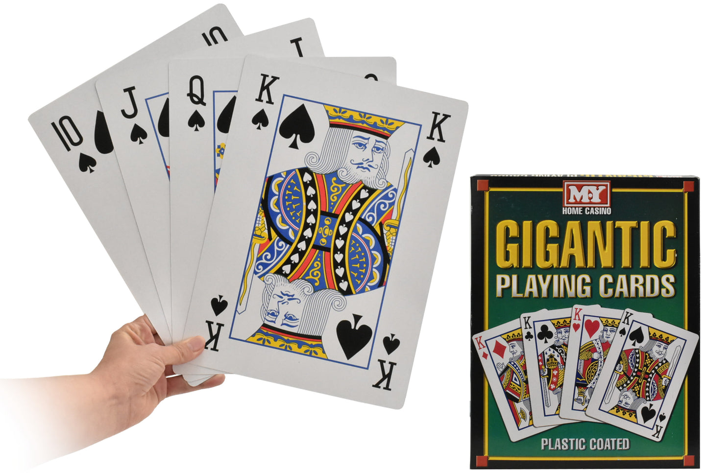 Cartes à jouer géantes format A4 -