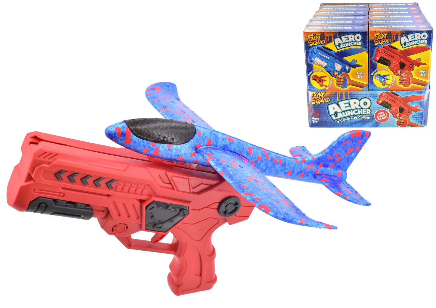 Aventures ludiques : Ensemble Avion en Mousse et Pistolet Fun Squad