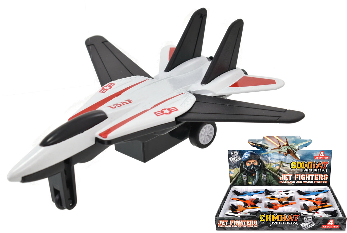Avions T/C (4 modèles assortis) - Découvrez un assortiment passionnant d'avions télécommandés