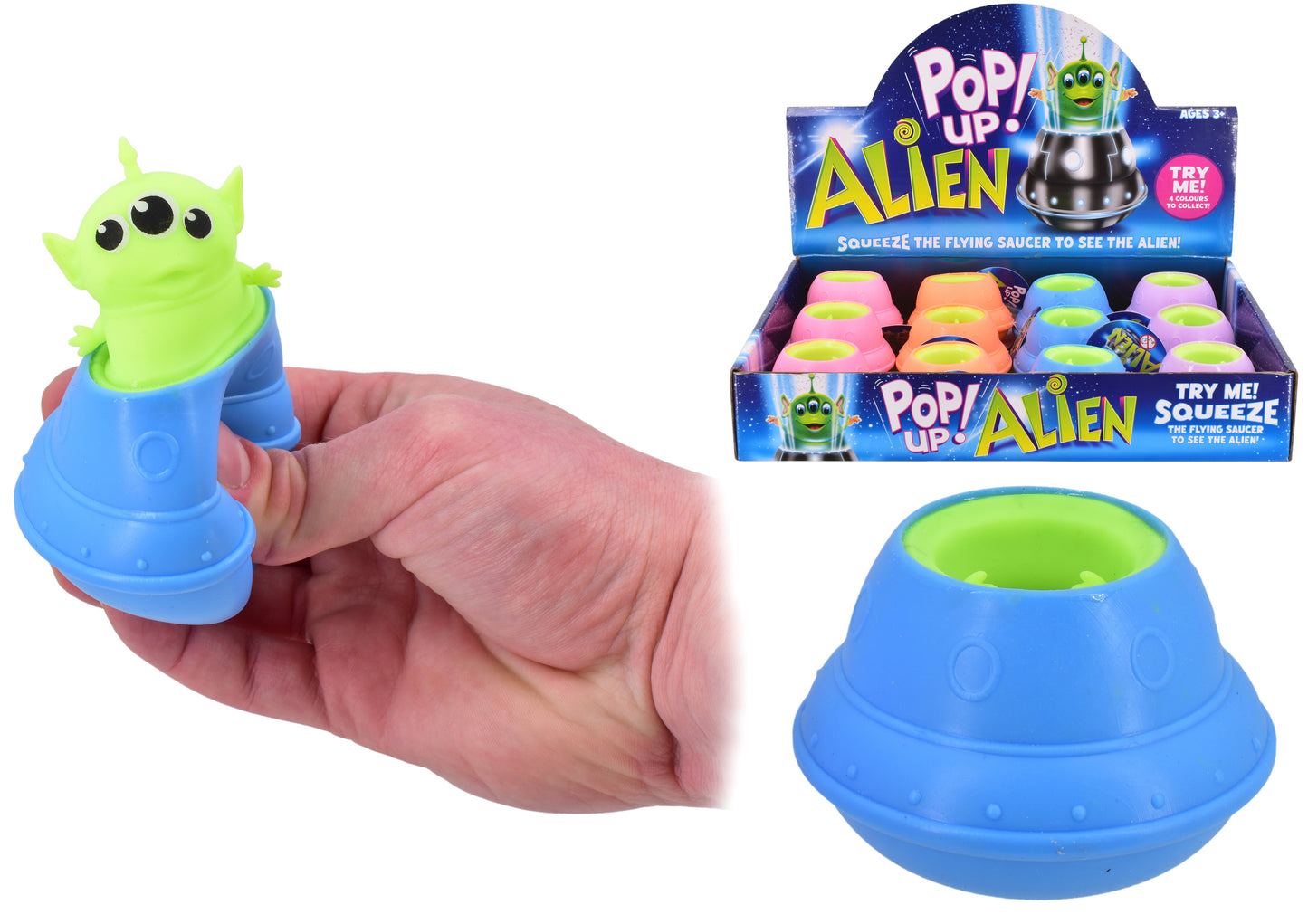 Explorez le cosmos avec Alien dans un vaisseau spatial - Boîte de présentation