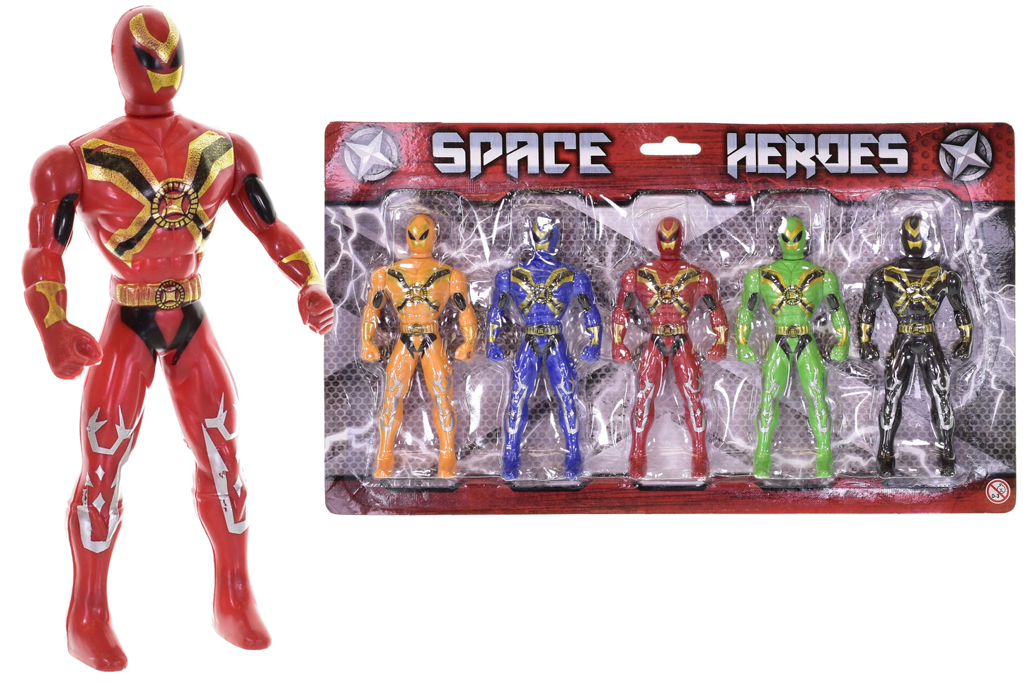 Collectible 5pc Action Figures on Blistercard