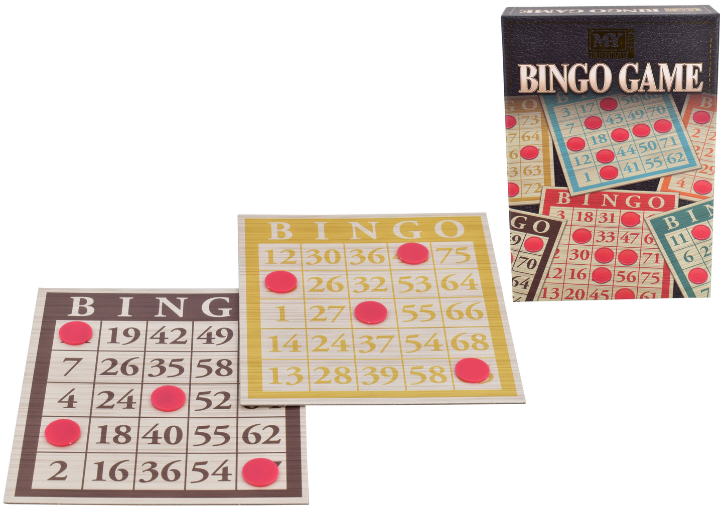 Renforcez les liens familiaux avec le jeu de Bingo M.Y en boîte colorée