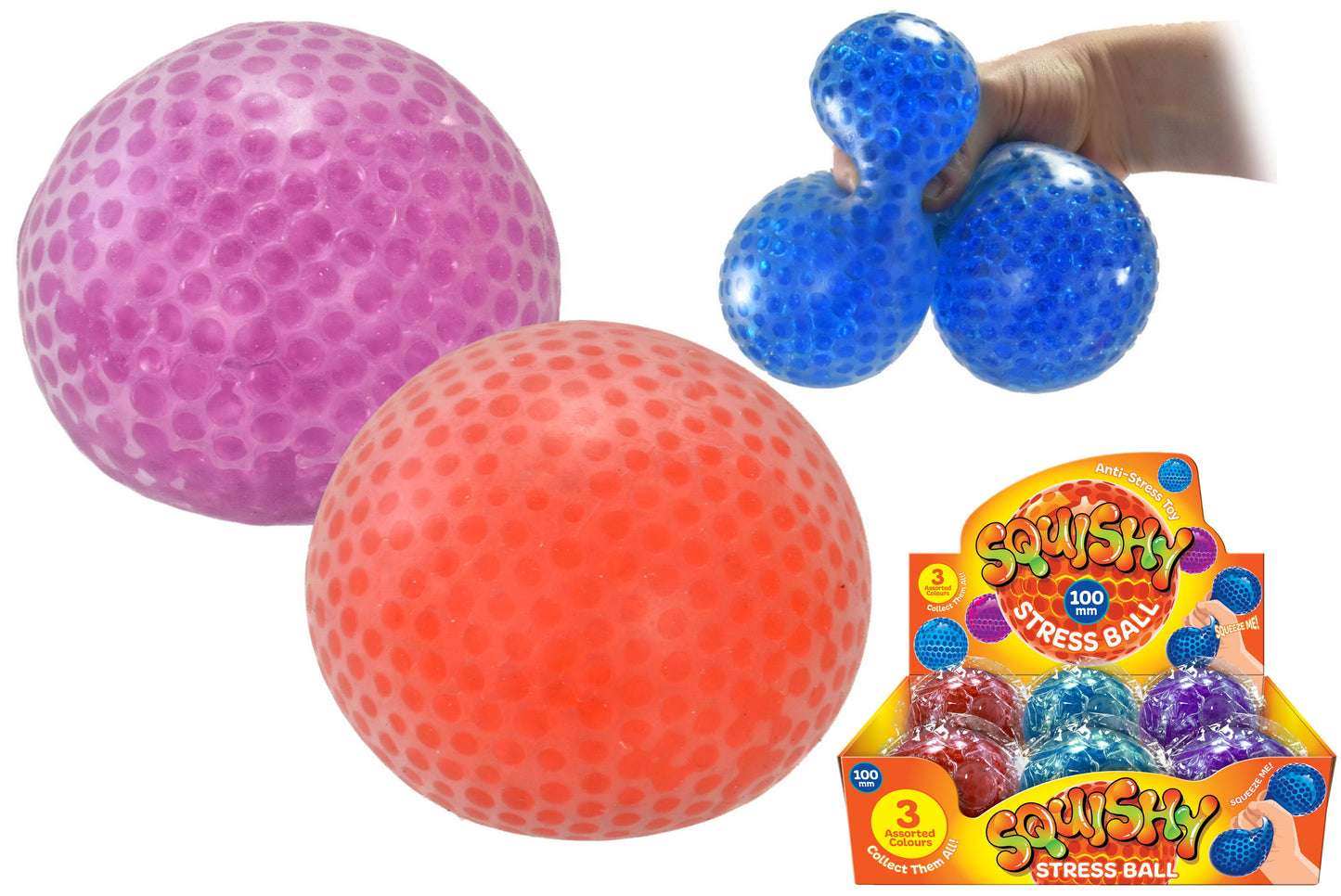 Acheter une balle spongieuse de 100 mm en ligne - Qualité supérieure et texture satisfaisante