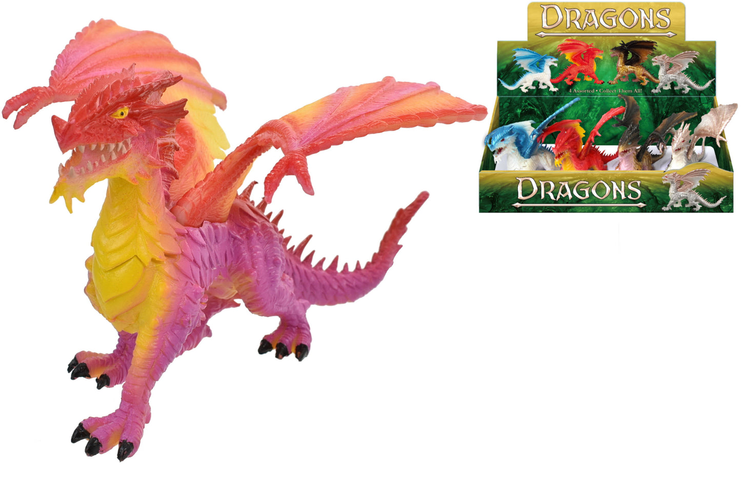 DRAGONS ASSORTED COLOURS
