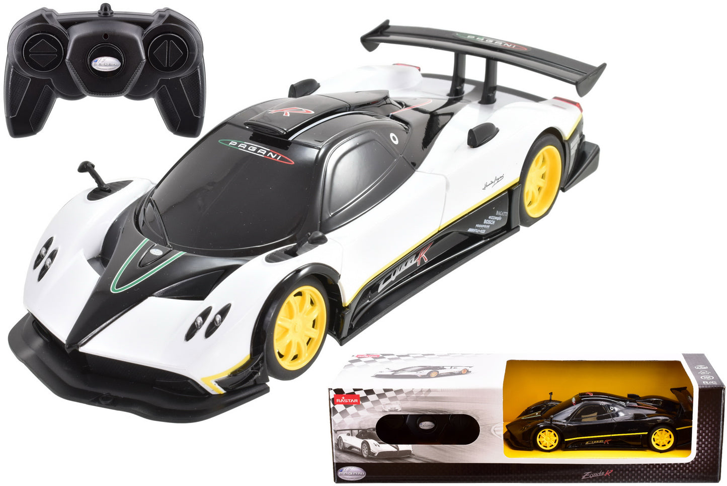 Maquette radiocommandée Pagani Zonda R à l'échelle 1:24 - Modèle authentique télécommandé
