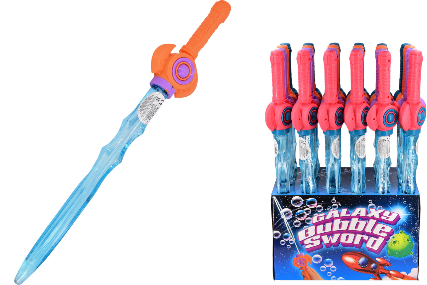 Éveillez l'imagination avec l'Épée à Bulles Galaxie – Modèles Assortis