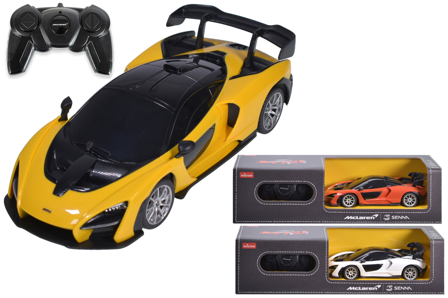 McLaren Senna R/C à l'échelle 1:24 - Modèle télécommandé authentique