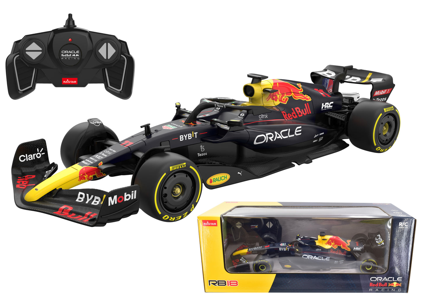 Voiture de F1 Red Bull Racing RB18 R/C miniature Oracle