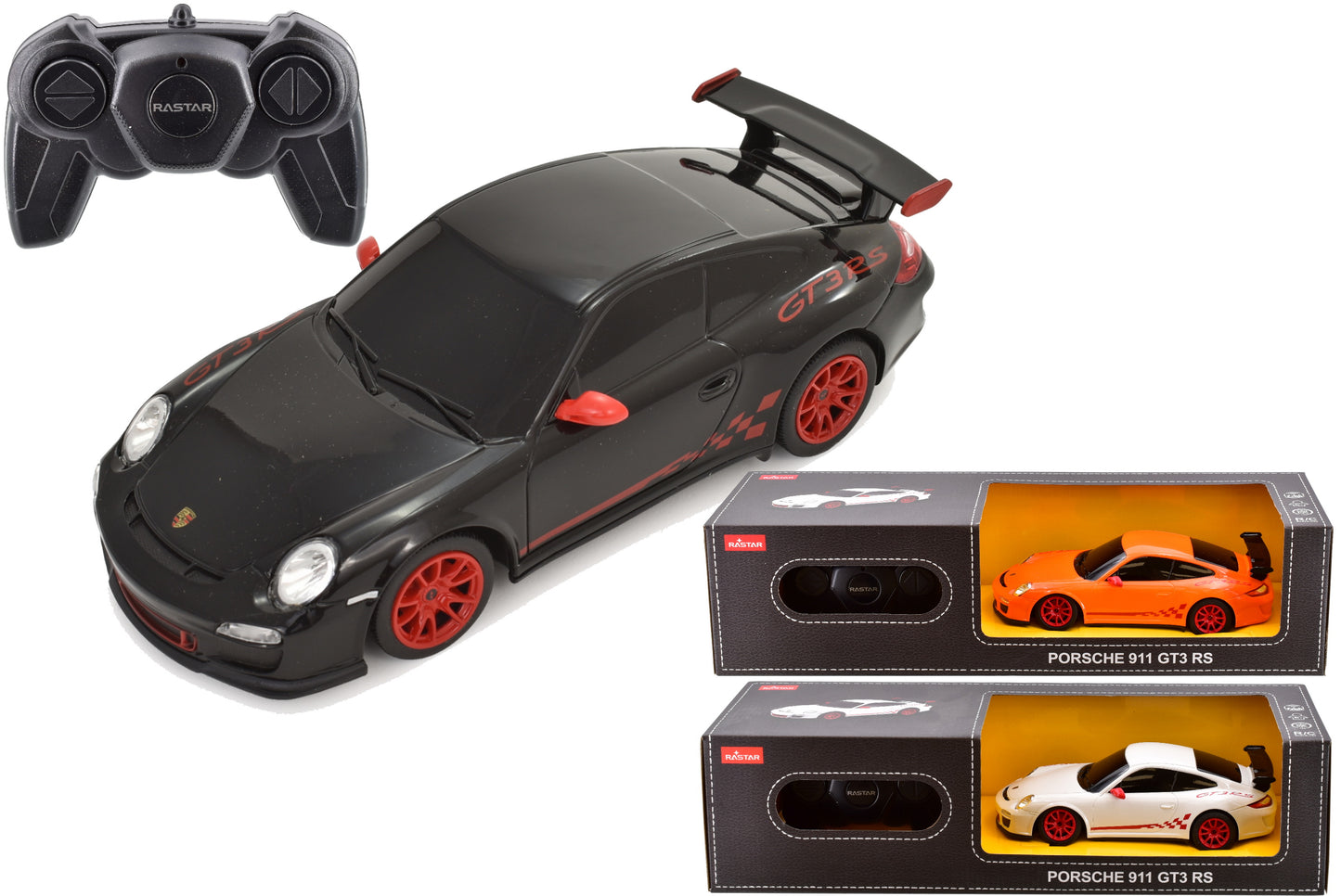 Préparez-vous à la course avec la Porsche GT3 RS R/C à l'échelle 1:24