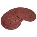 10 disques abrasifs circulaires grain 60 (diamètre 125 mm)
