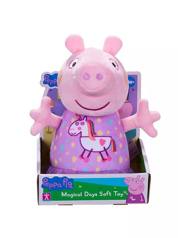Character Options Peppa 6" Soft Plush Toys Magical Day Soft Toy
