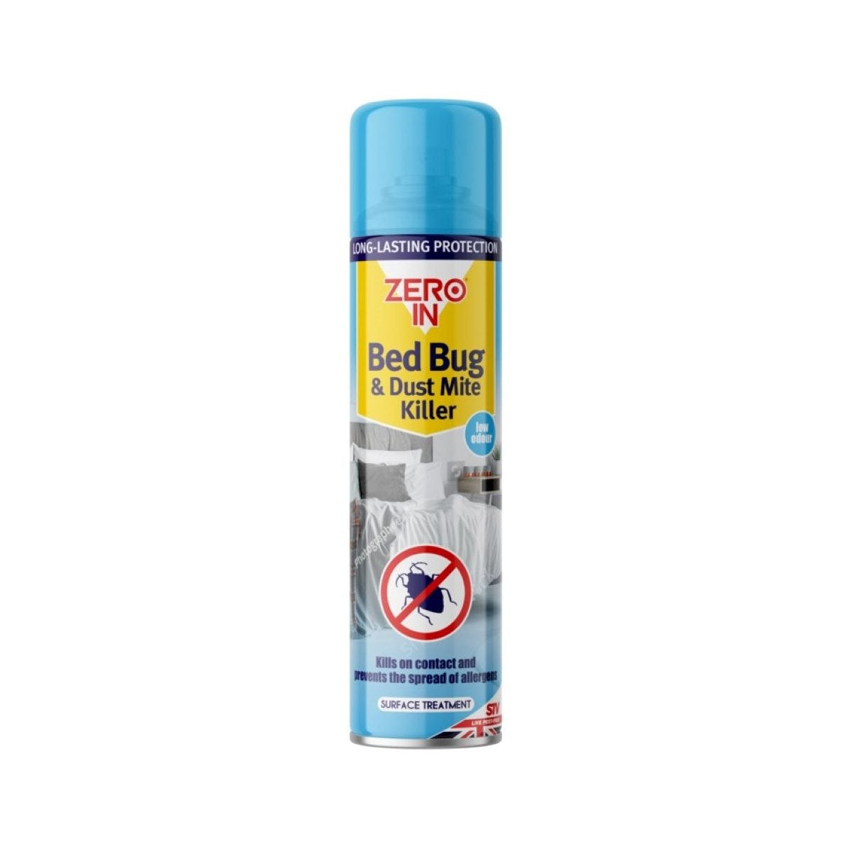 Insecticide antiparasitaire et anti-acariens Zero pour literie 300 ml