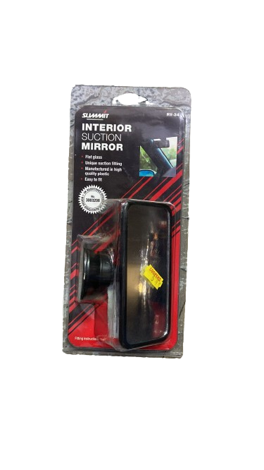 Miroir d'intérieur à ventouse