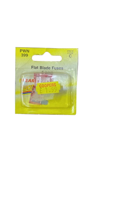 Fusibles - Lame standard - 4A - Lot de 2