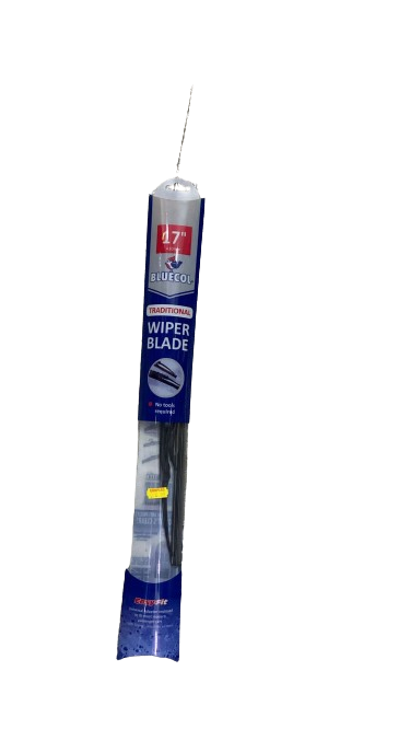 Balai d'essuie-glace traditionnel Bluecol 17"