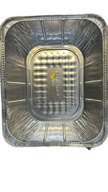 Barquette en aluminium profonde