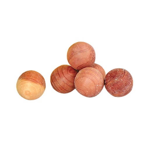 Zéro Boules Anti-Mites au Cèdre Lot de 20
