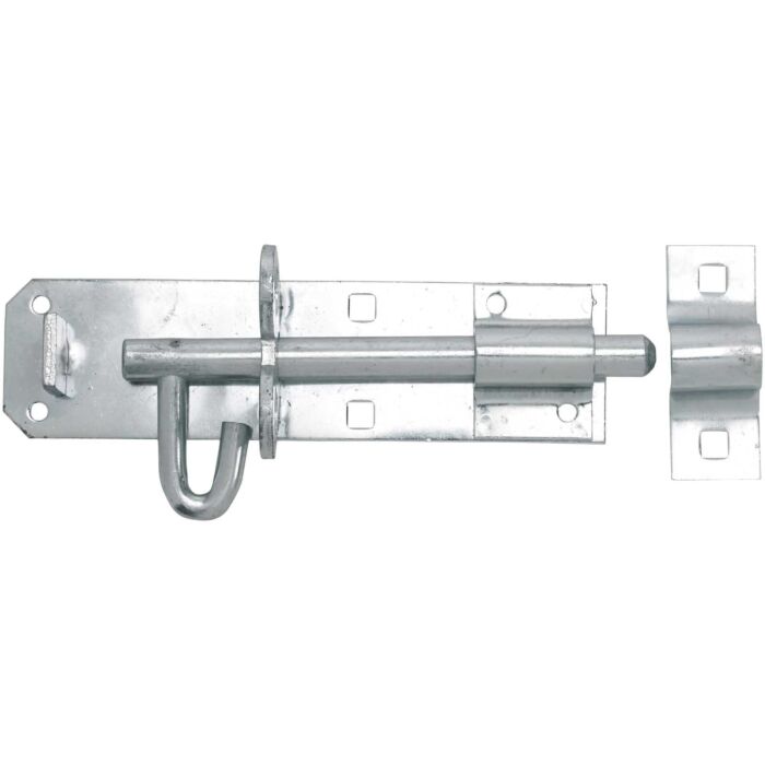 Zinc Plated 6" Medium Brenton Padbolt 150mm With Carriage bolts and Screws