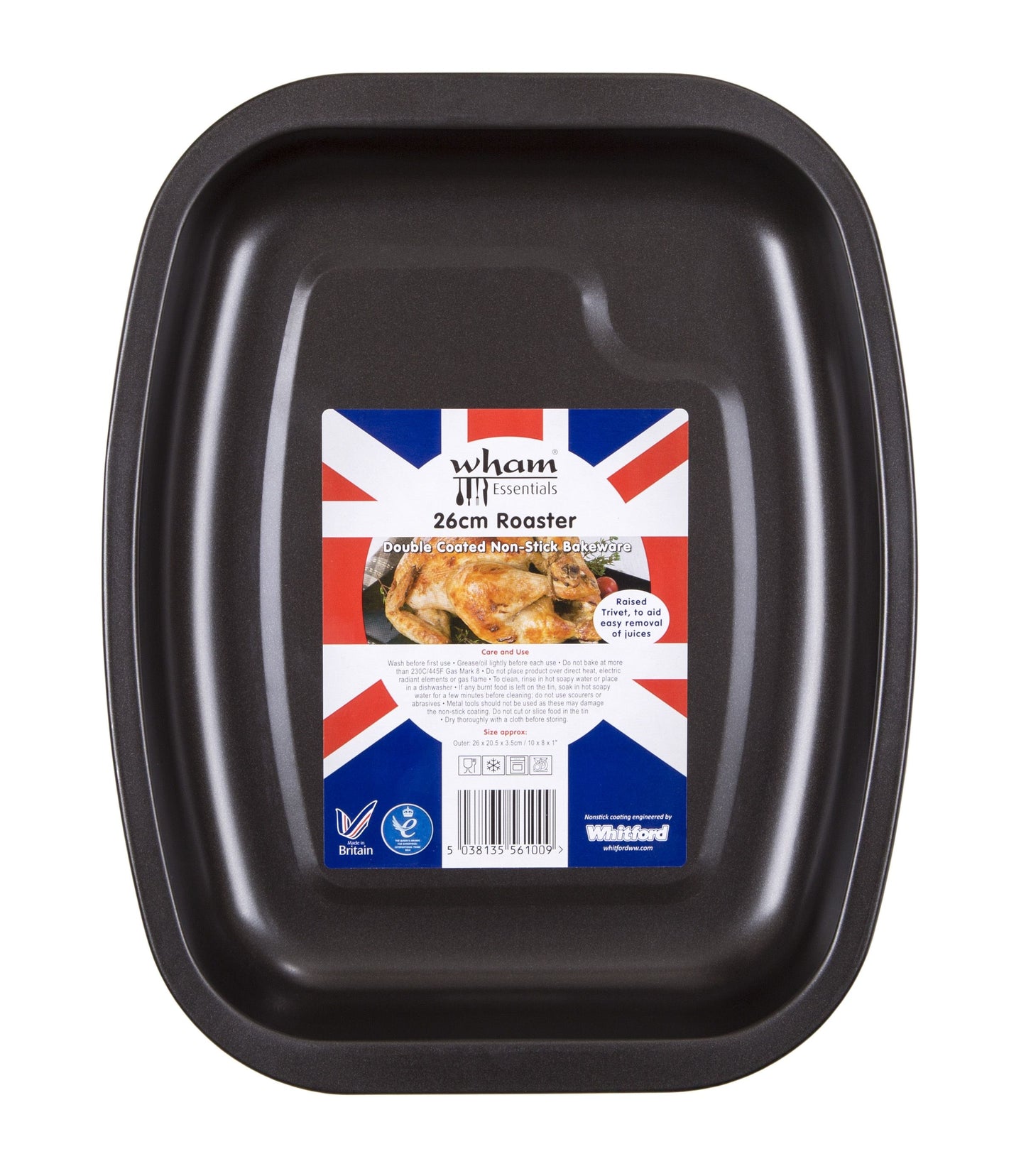 ESSENTIALS NON-STICK ROASTER 26cm