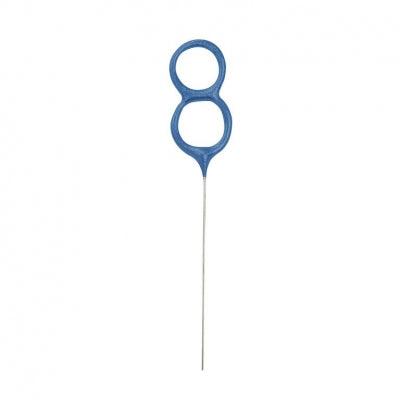 Unique Party Glitz 7 Inch Blue Sparkler - Number 8