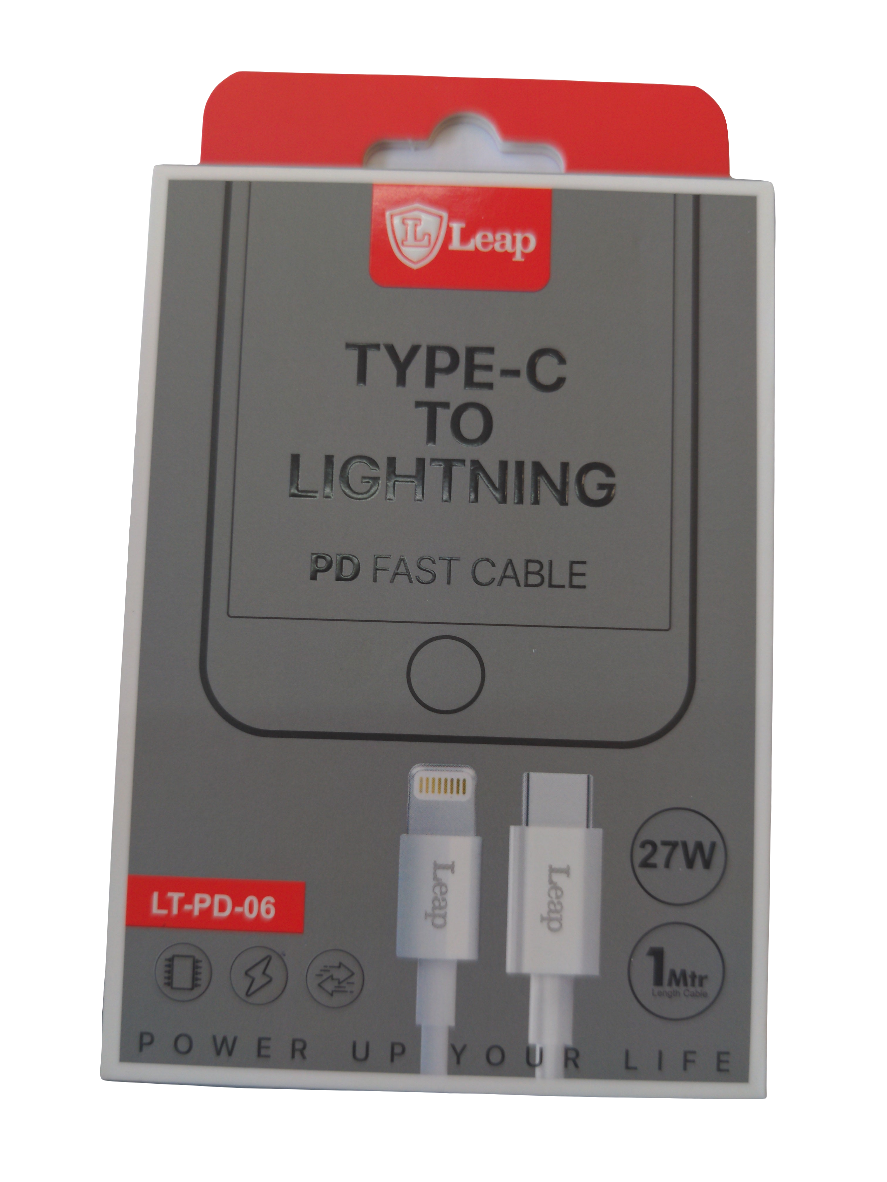 Type C To iPhone Fast Charging cable 1m 27w