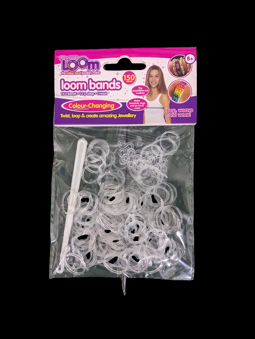 150 LOOM BANDS COLOUR CHANGING
