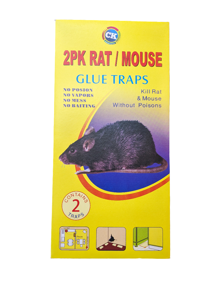 2Pk Rat/Mouse Glue Traps