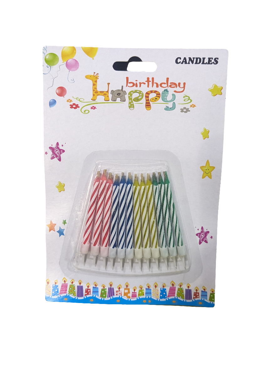 12 Birthday Candles