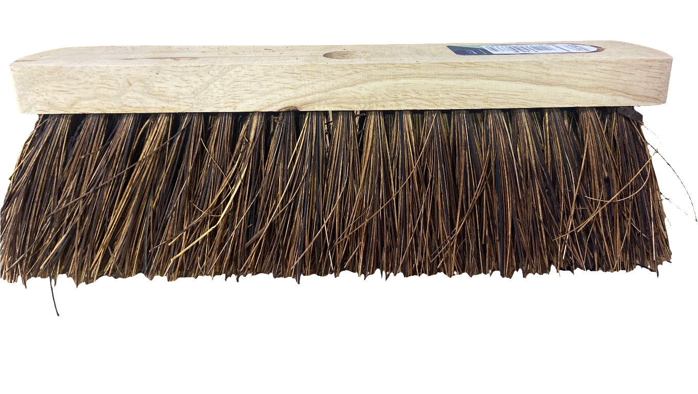 CHARLES BENTLEY 11.5” STIFF BASSINE BROOM WITH HANDLE
