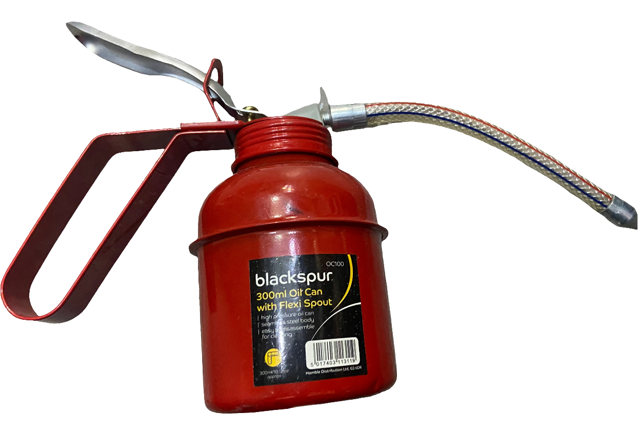 Pistolet huileur BLACKSPUR 300 ml avec bec flexible