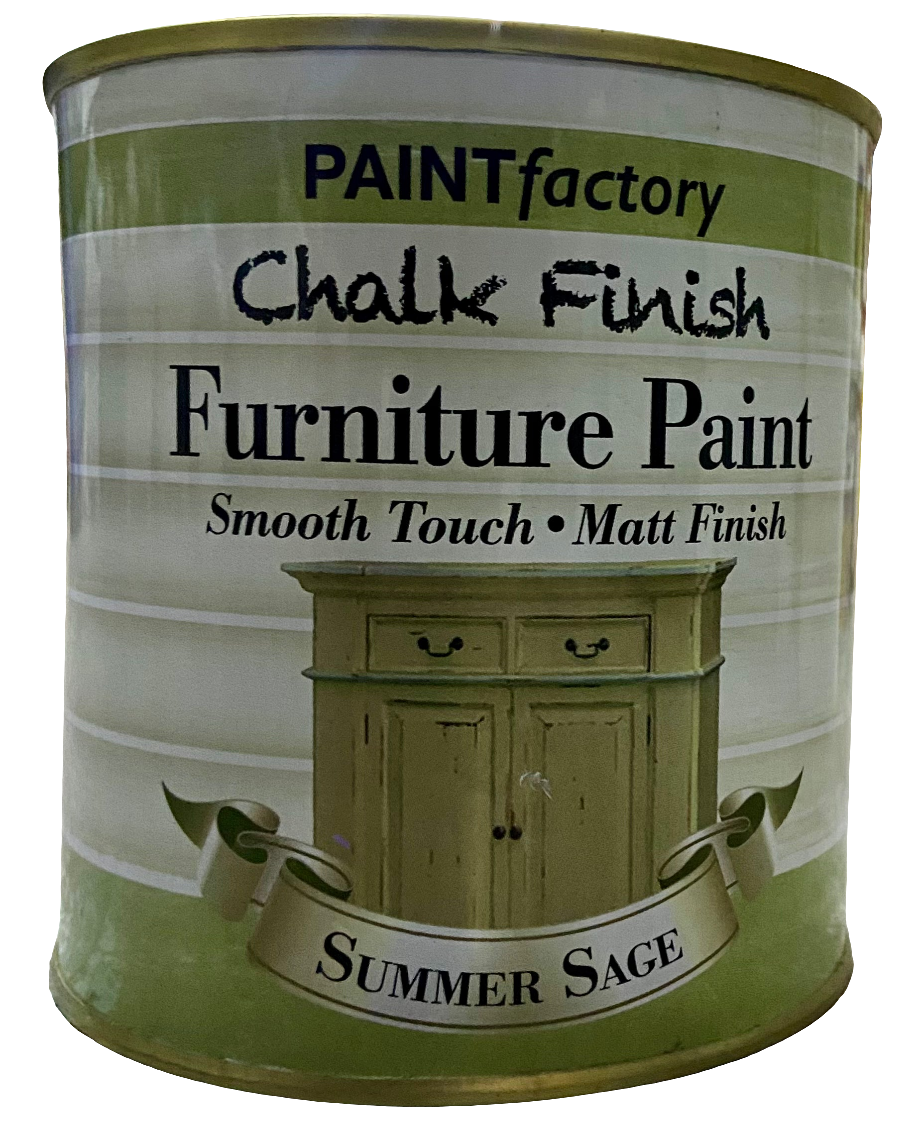 PAINT FACTORY CHALK FINISH FURNITURE PAINT SUMMER SAGE